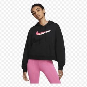 Nike NSW ICN CLSH FLC HOODIE FT BLACK
Nike Logo